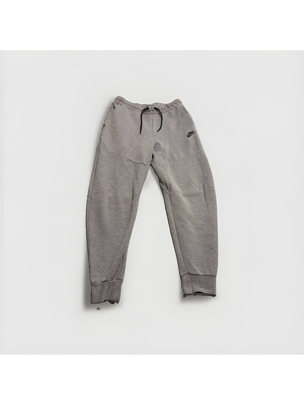 Nike Tech Fleece Jogger Pants Mens Medium Heather Gray Tapered Leg Slim Fit Sz M